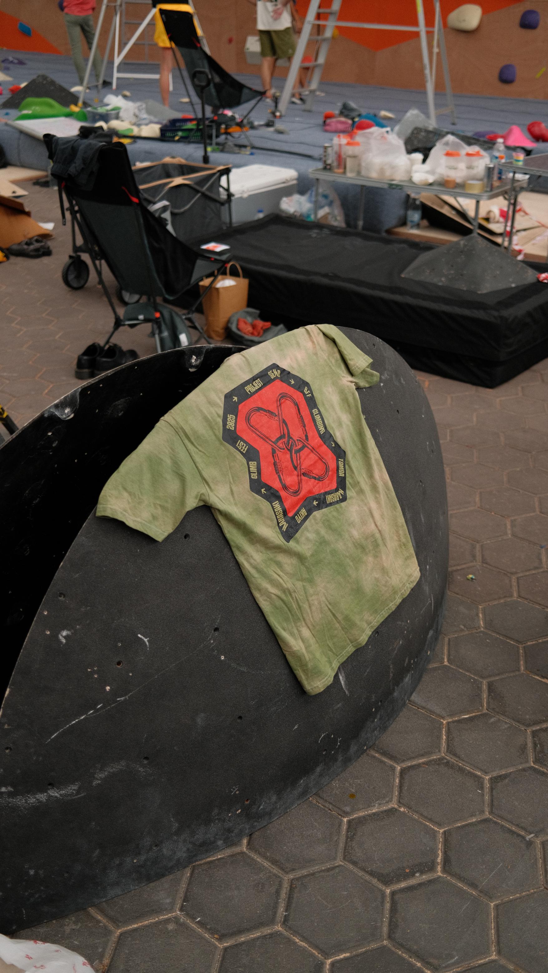 “Basecamp” — Olive Tie-Dye